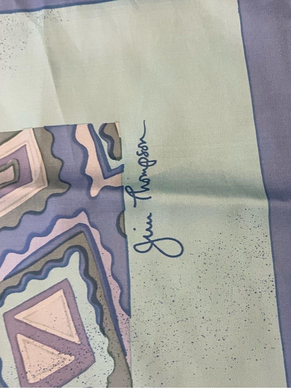 Jim Thompson silk scarf - Picture 2 of 6